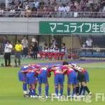 試合前の円陣