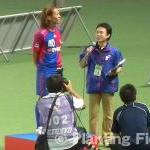 お立ち台の鈴木達也！ナイスゴール！